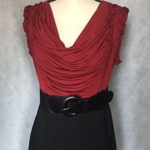 Maurice’s Ruffle Cowl Neck Dress